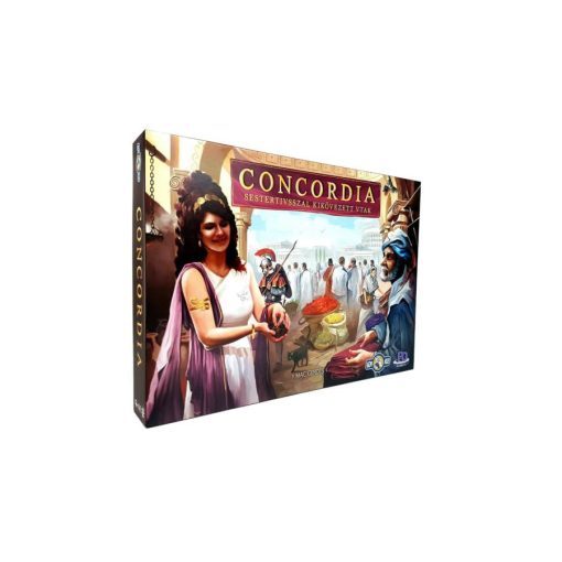 Concordia : Sesteriusszal kikövezett utak
